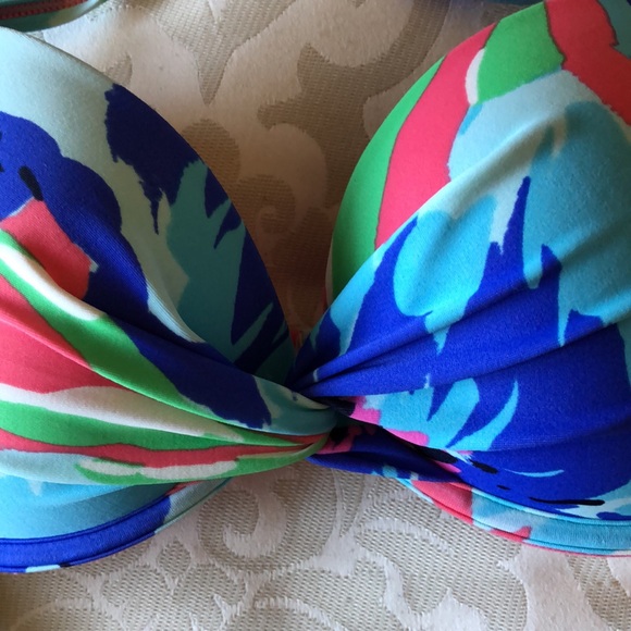 Aerie Emma Push-up Twist Front Bikini Top - Picture 2 of 5